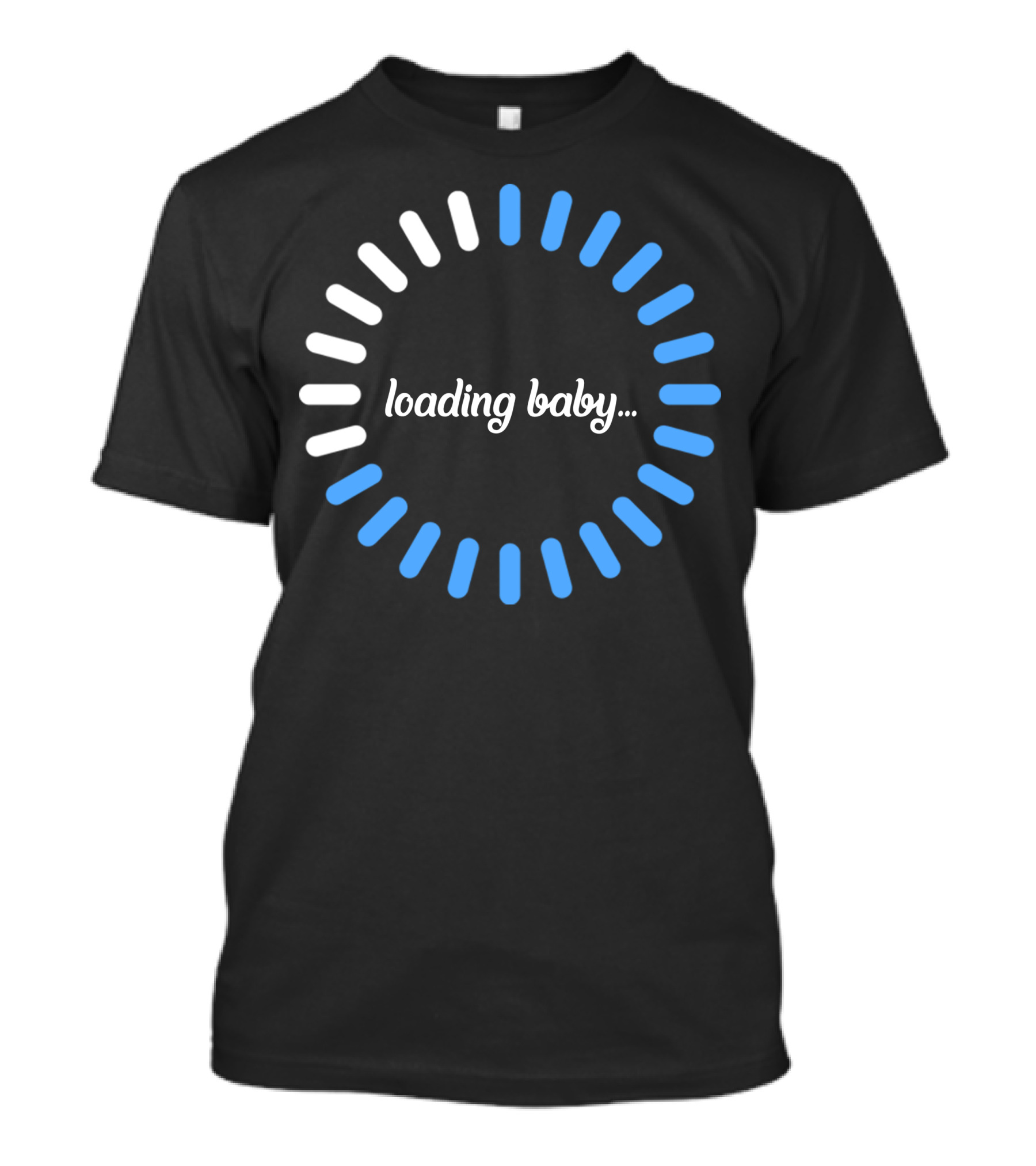 Loading Baby Boy Circular Progress T-Shirt