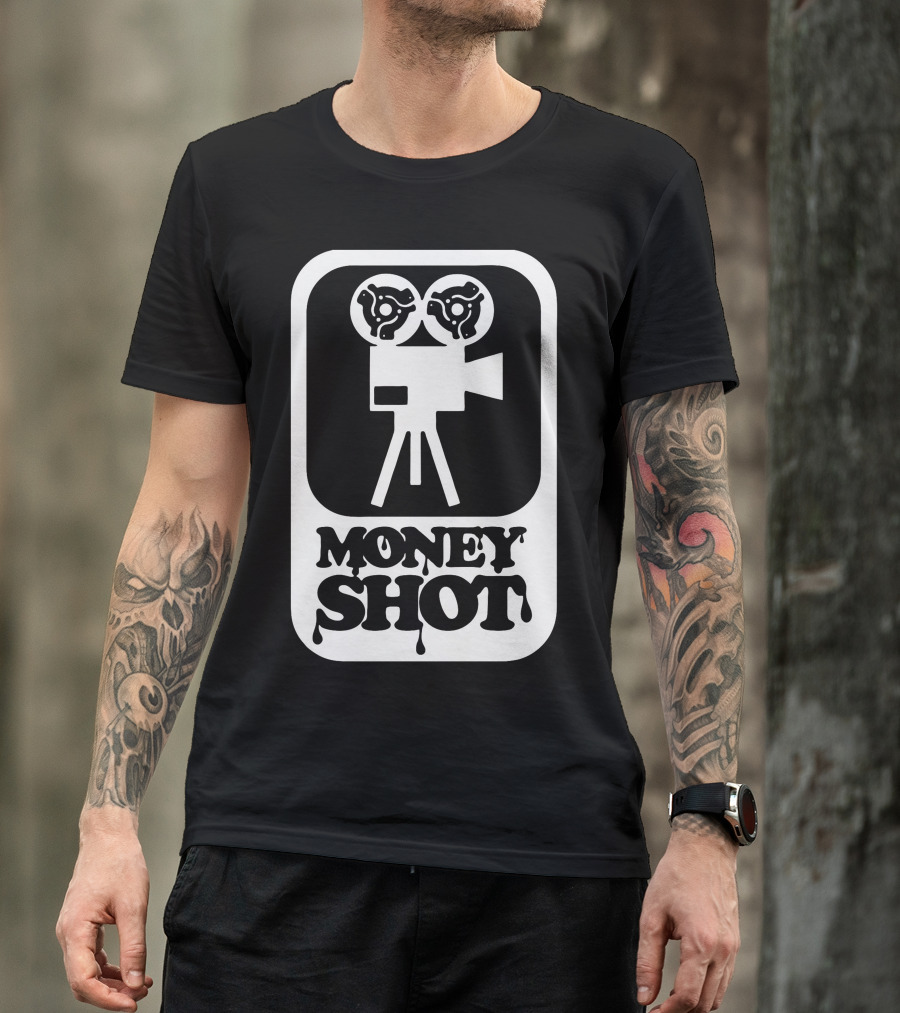 Money Shot Vintage Film Camera T-Shirt