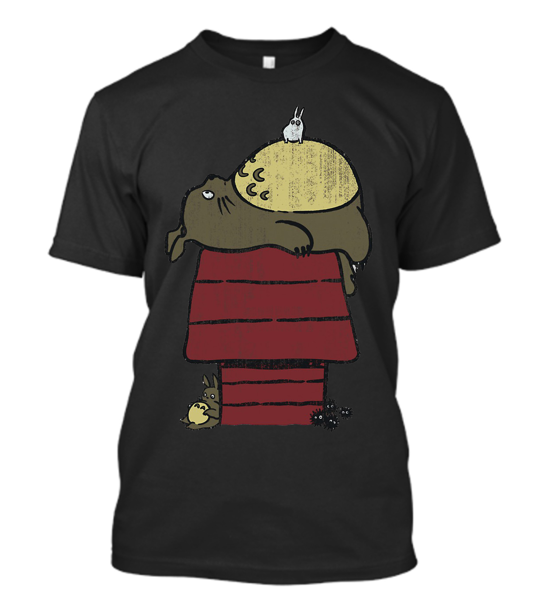 My Neighbor Totoro Snoopy Cross Over Fan T-Shirt