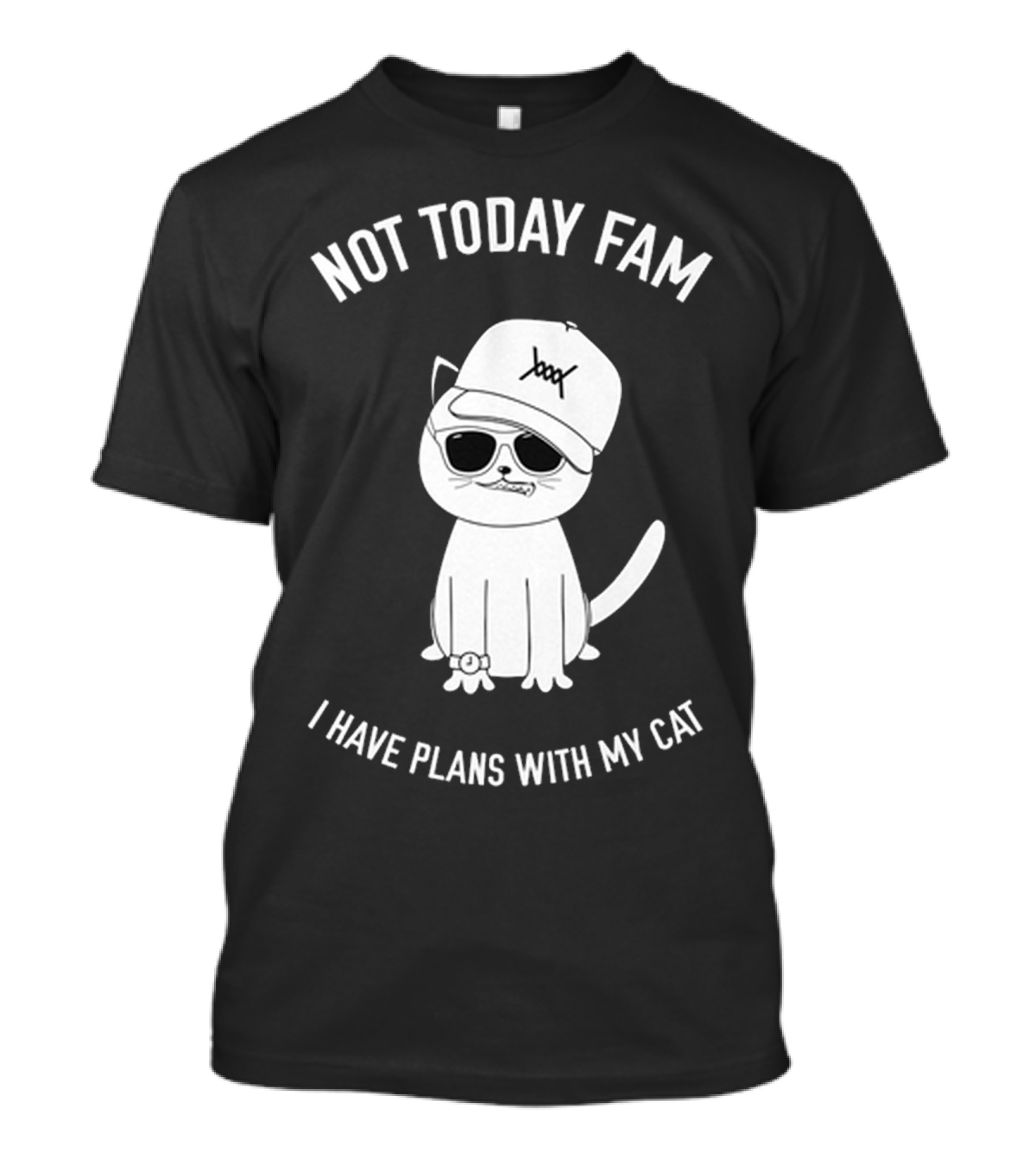 Not Today Fam I Have Plans With My Cat T-Shirt