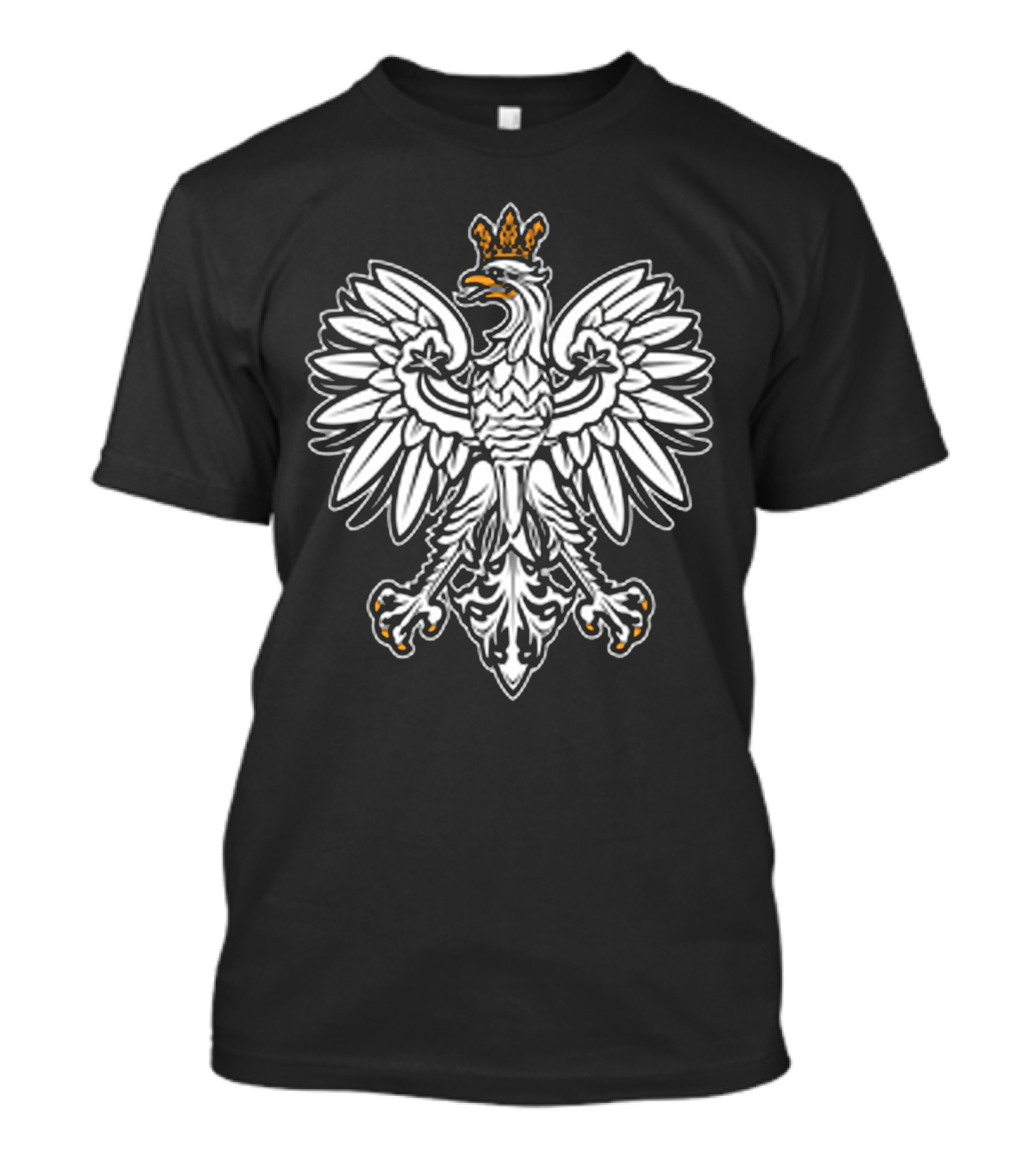 Polish Eagle White Crown Emblem T-Shirt