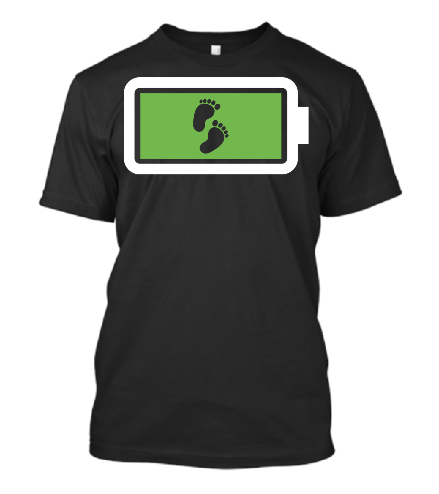 Powerfull Son Recharge Footprints T-Shirt