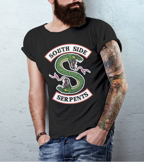 South Side Serpents Riverdale Snake Emblem T-Shirt