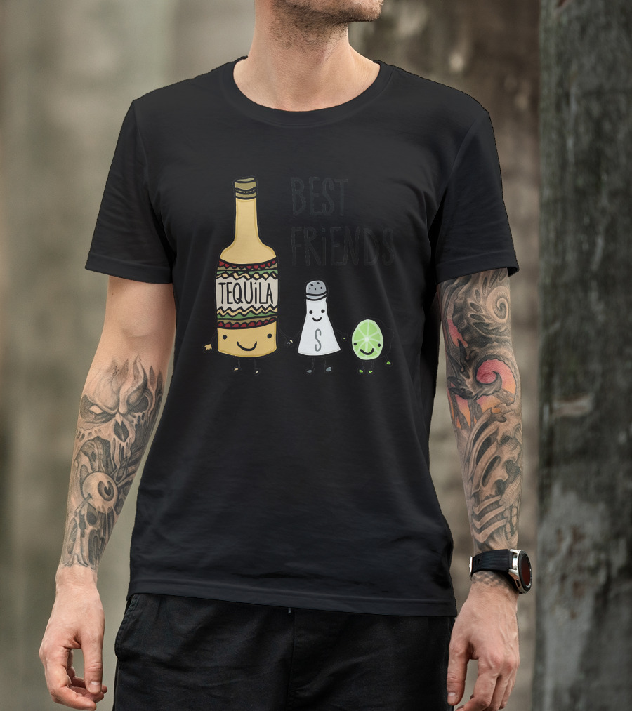 Tequila Best Friends Salt Lime T-Shirt