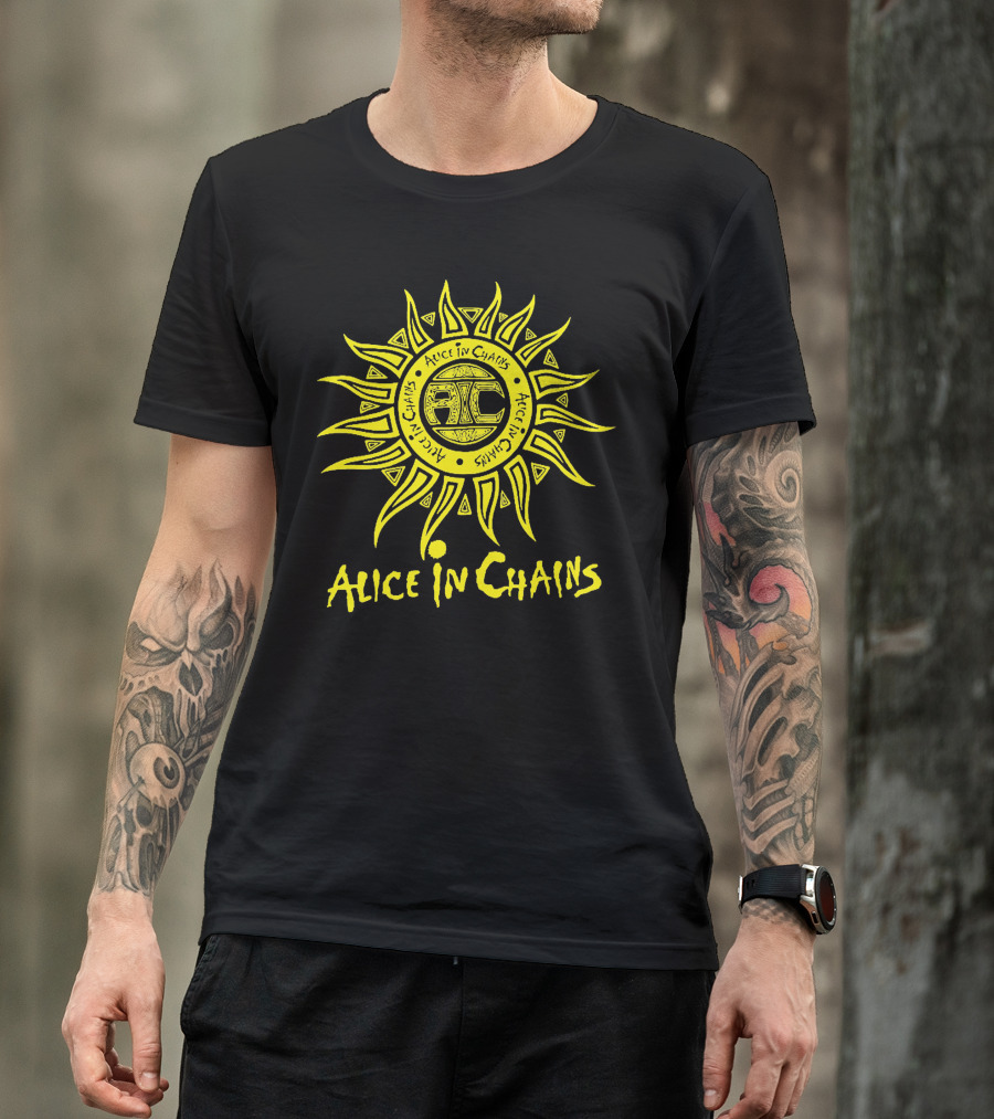Alice In Chains Sun Logo AIC Best Trending Zz814 T-Shirt