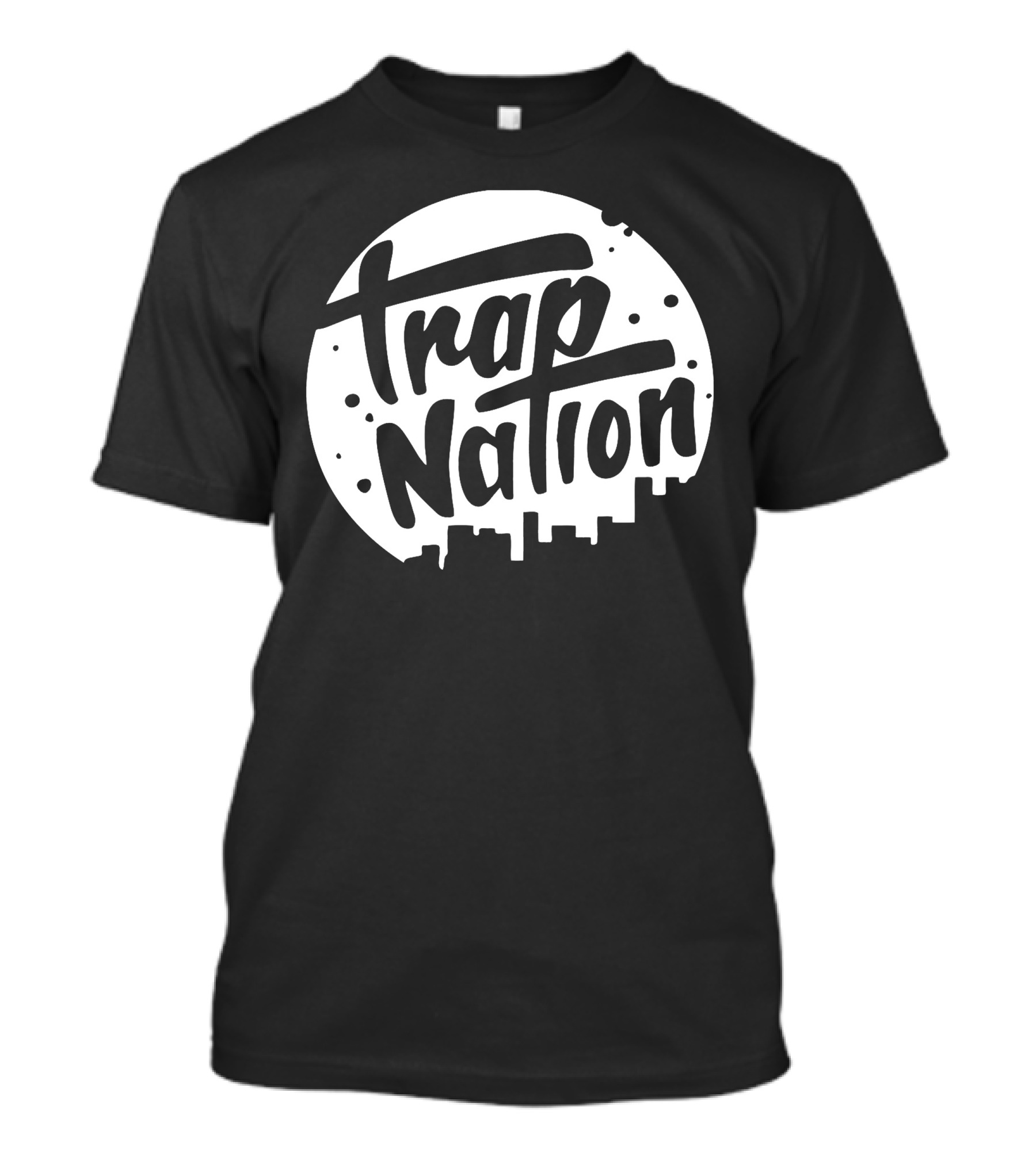 Trap Nation Trending Skyline Circle T-Shirt