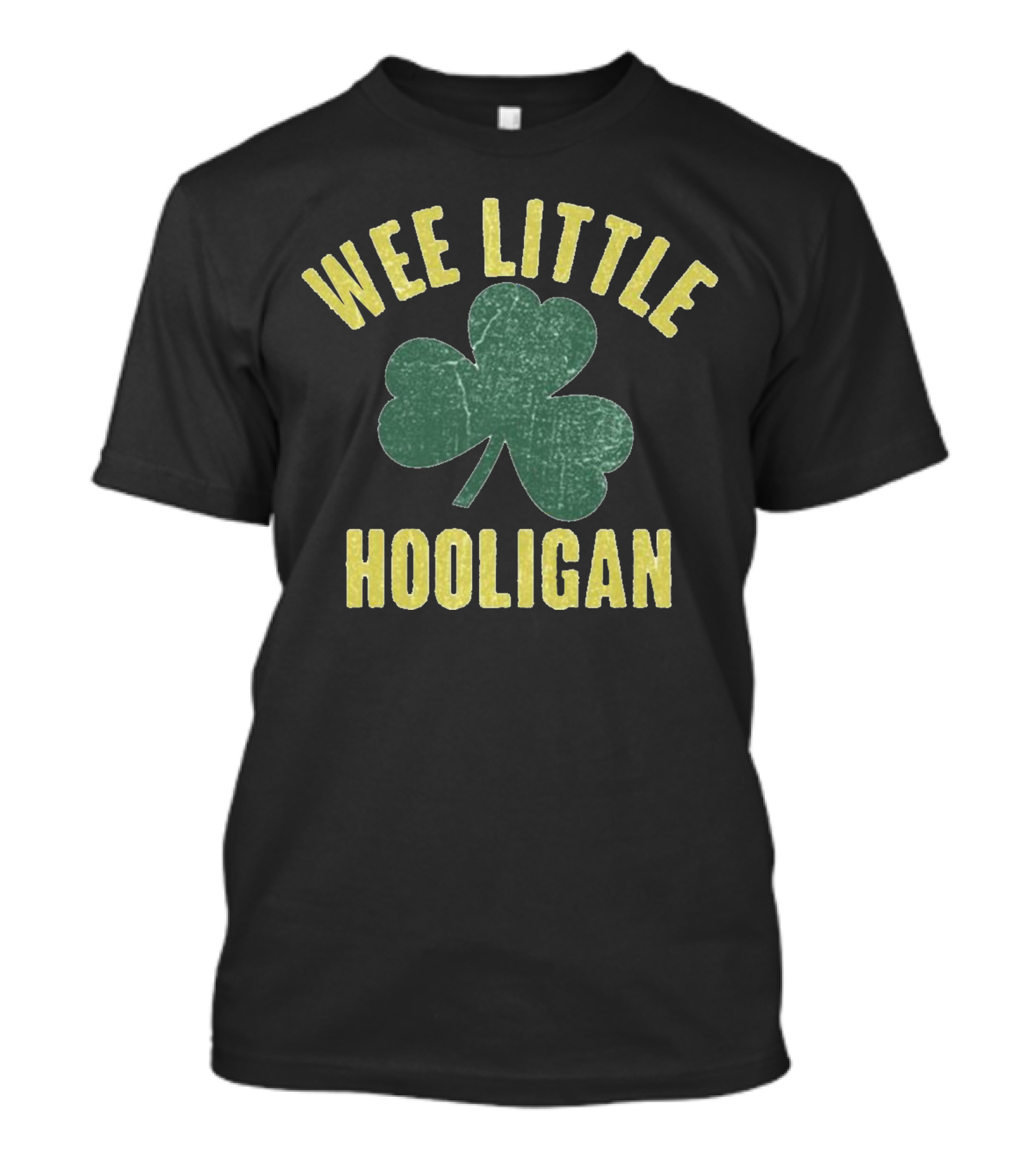 Wee Little Hooligan Shamrock Irish Charm T-Shirt