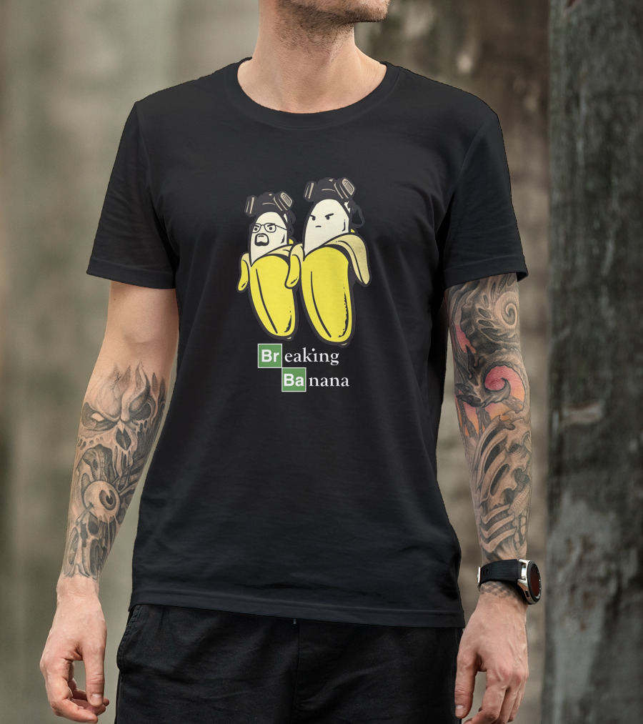 Breaking Banana Parody With Hazmat Bananas T-Shirt