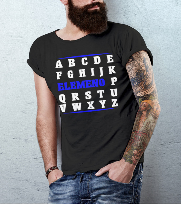 ABC Elemeno Alphabet Joke Letters T-Shirt