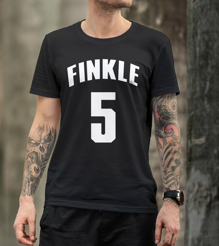 Finkle 5 Retro Sports Jersey T-Shirt