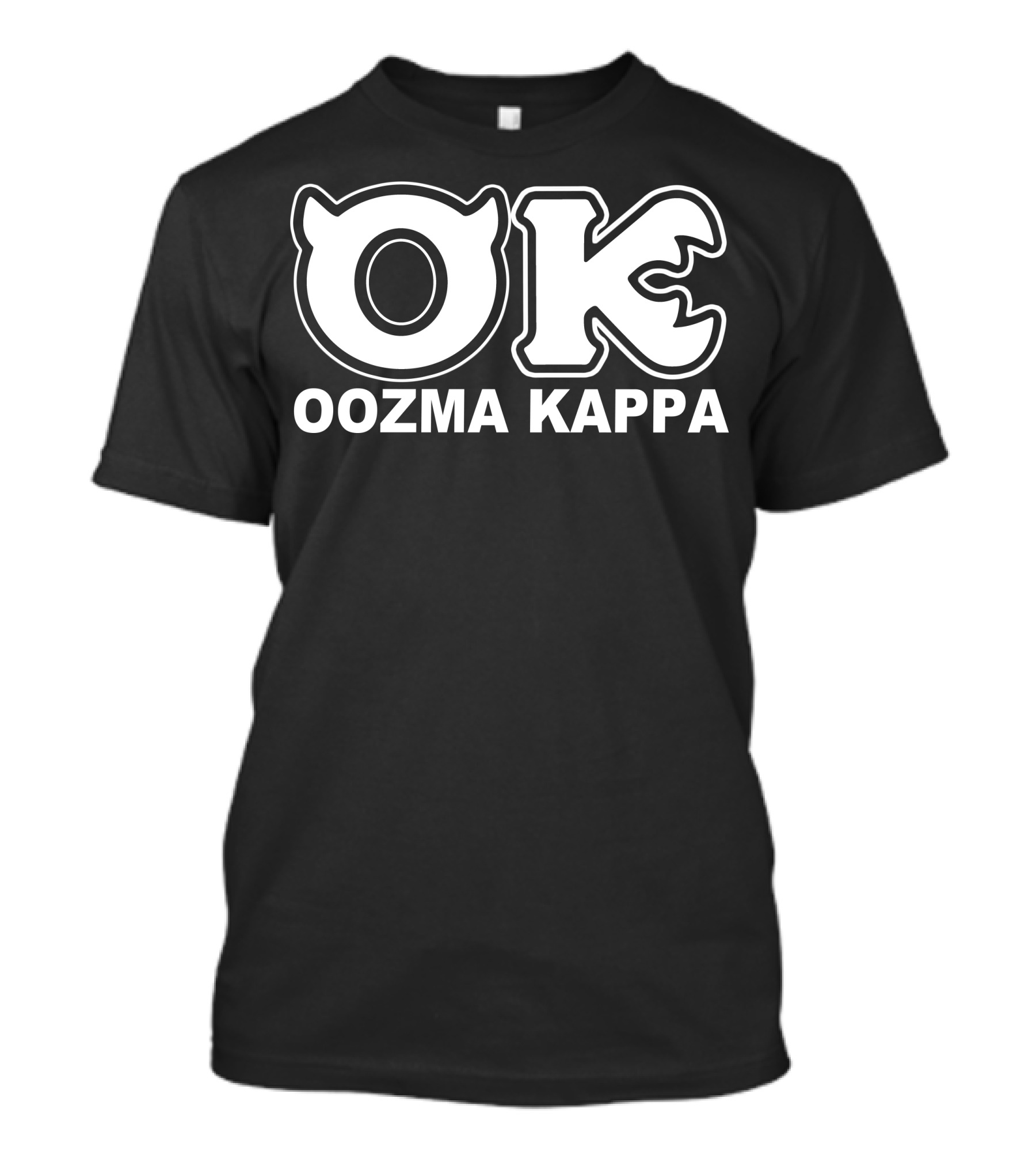 Monsters University OK Oozma Kappa Fraternity T-Shirt