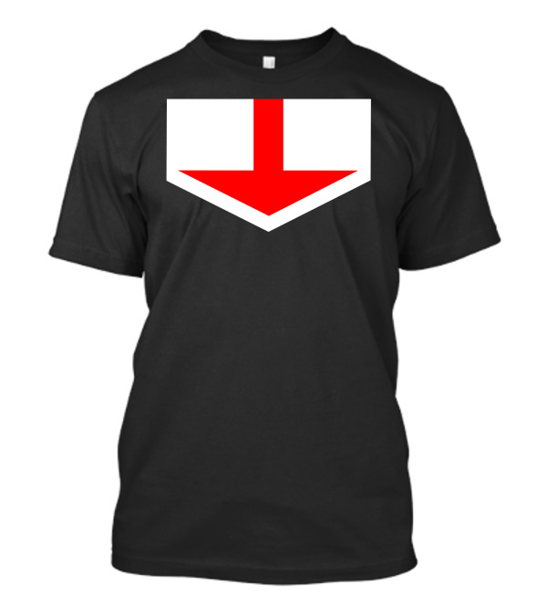 Power Rangers Red Time Force Arrow Emblem T-Shirt