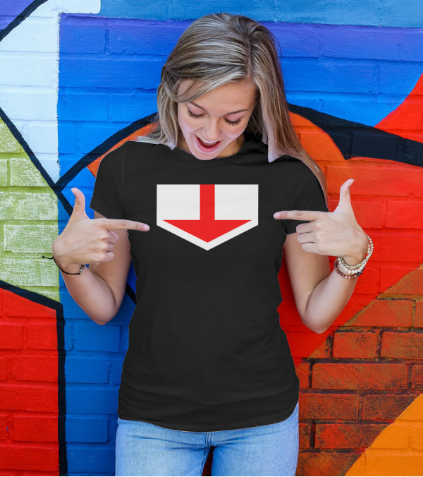 Power Rangers Red Time Force Arrow Emblem T-Shirt