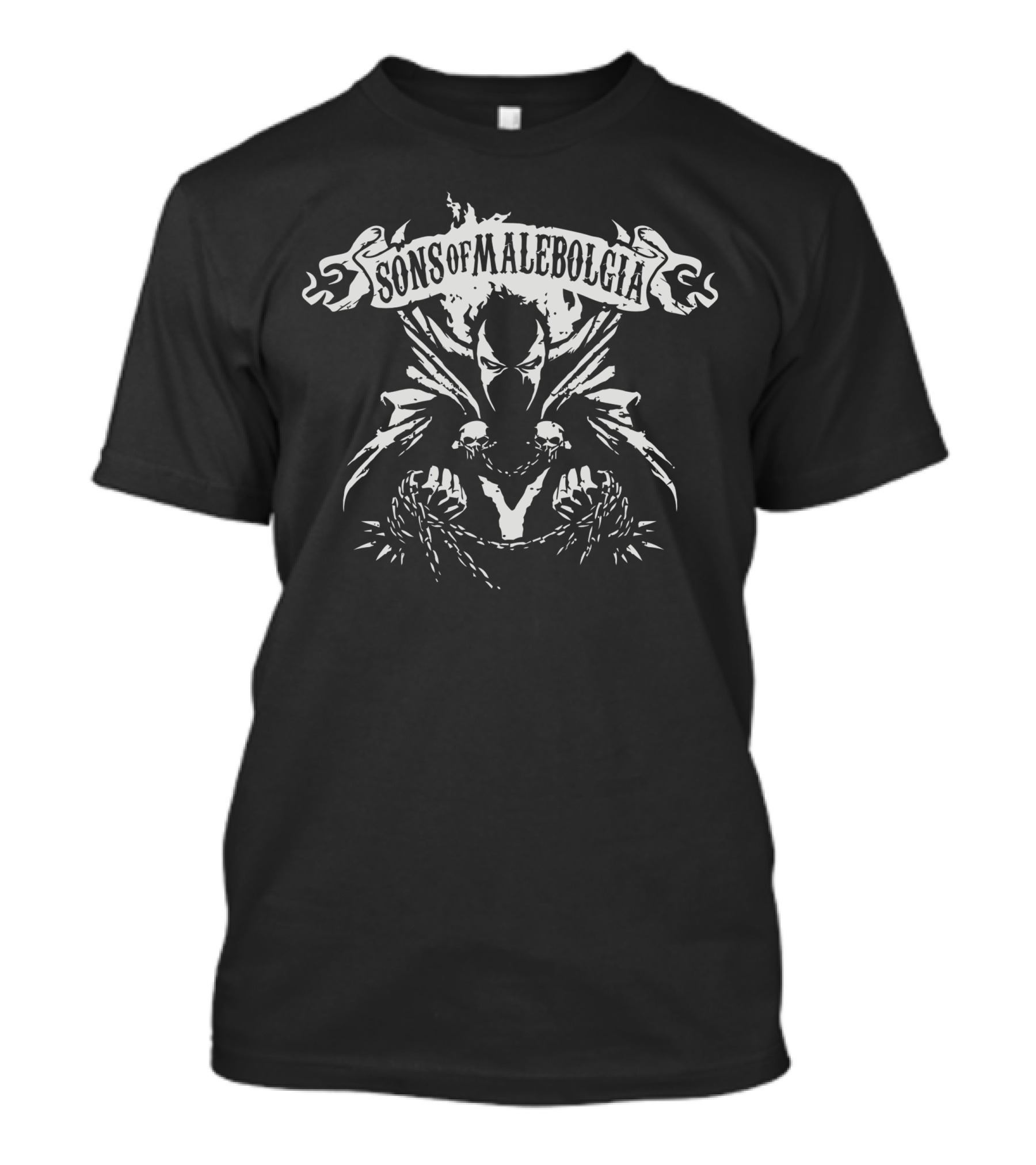 Sons Of Malebolgia Spawn-Themed Gothic T-Shirt