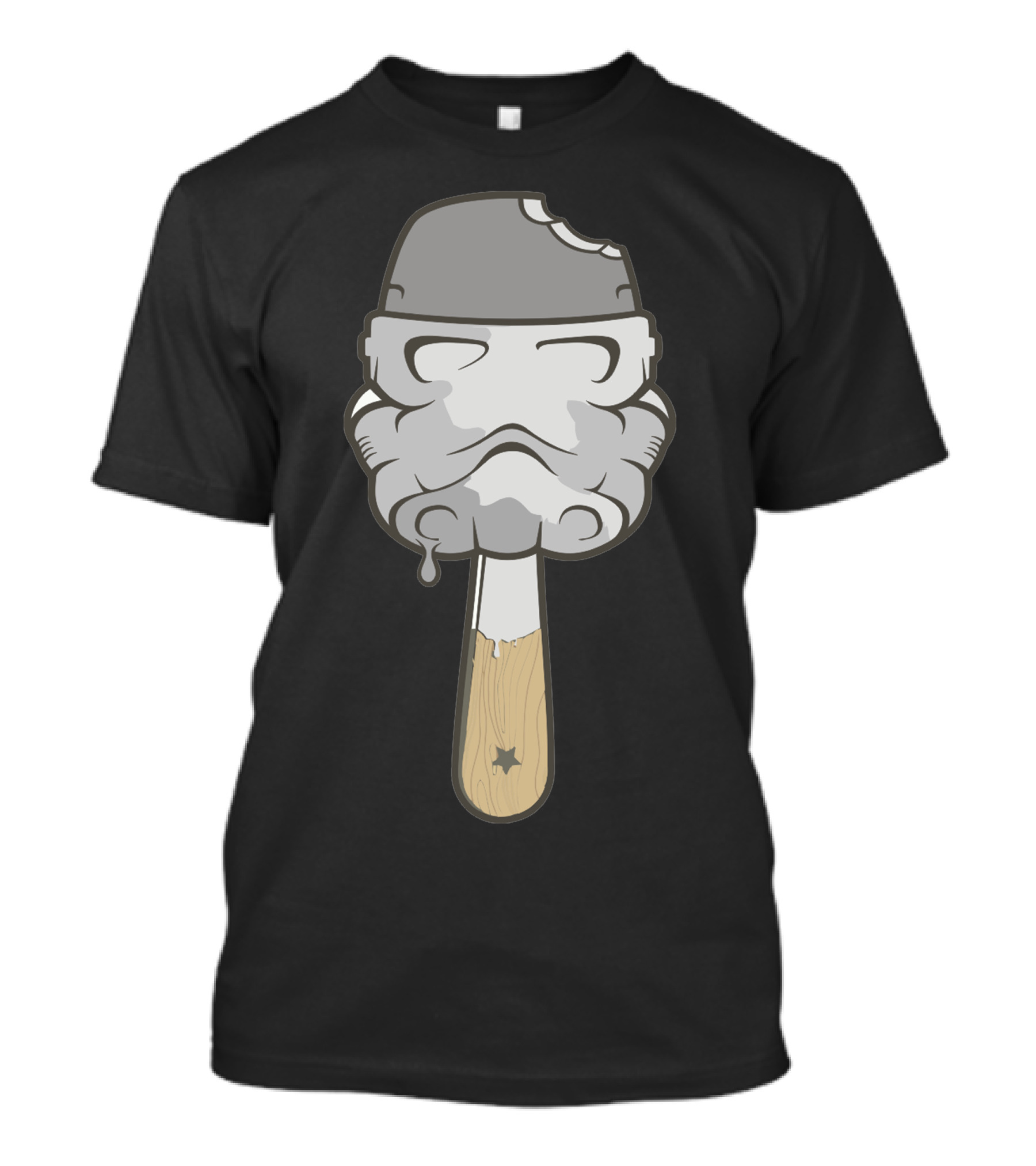 Space Ice Cream Stormtrooper Popsicle T-Shirt
