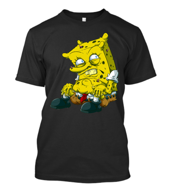 Spongebob Squarepants Zombified Character T-Shirt