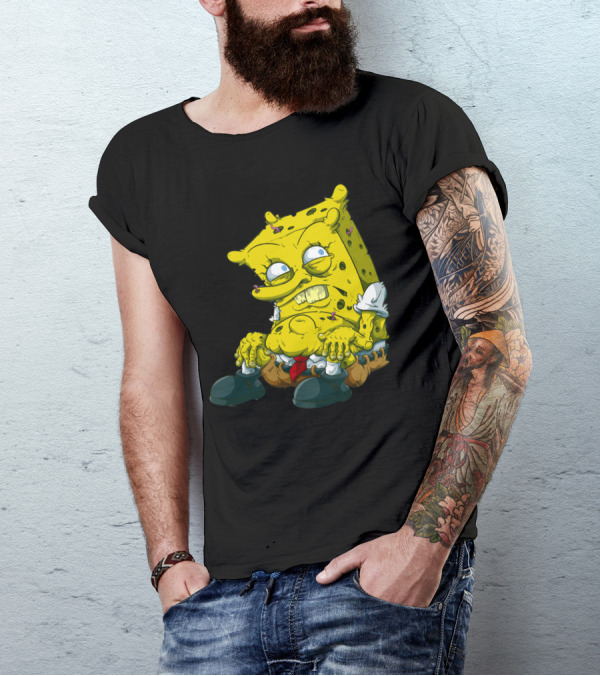Spongebob Squarepants Zombified Character T-Shirt