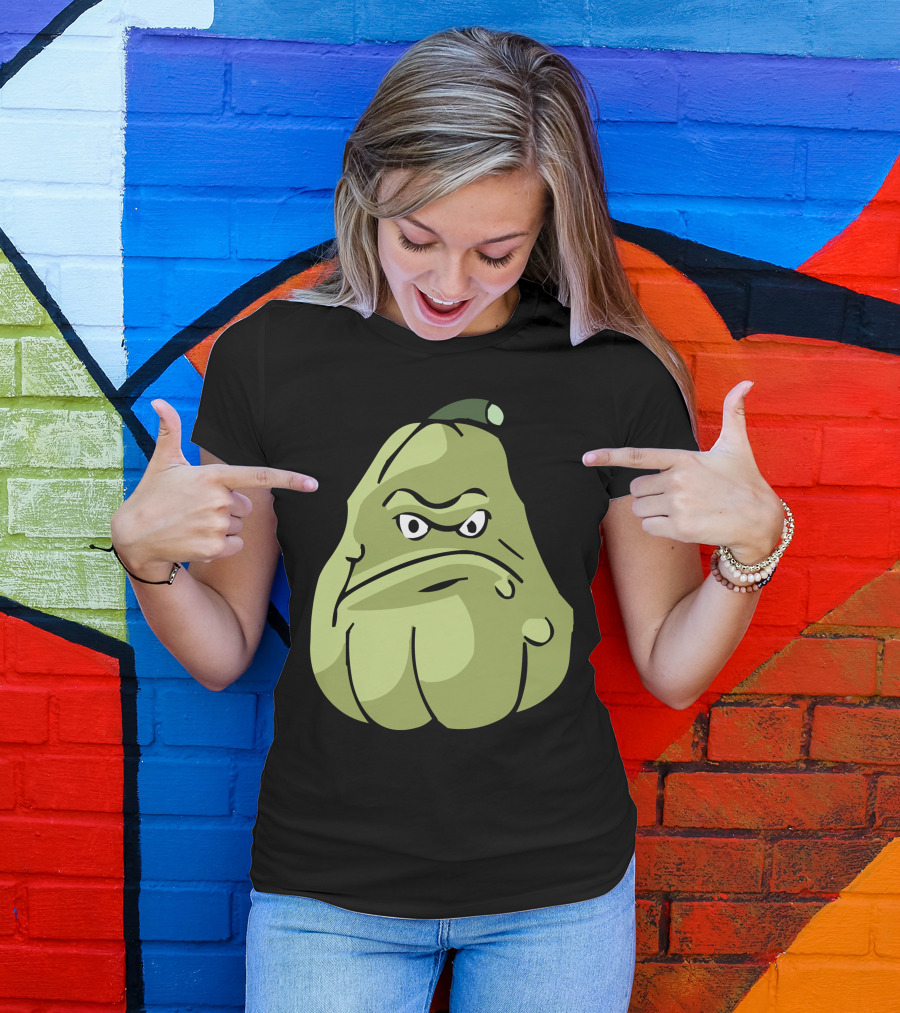 Squash Pvz Character Face From Popular Tower Defense Game T-Shirt