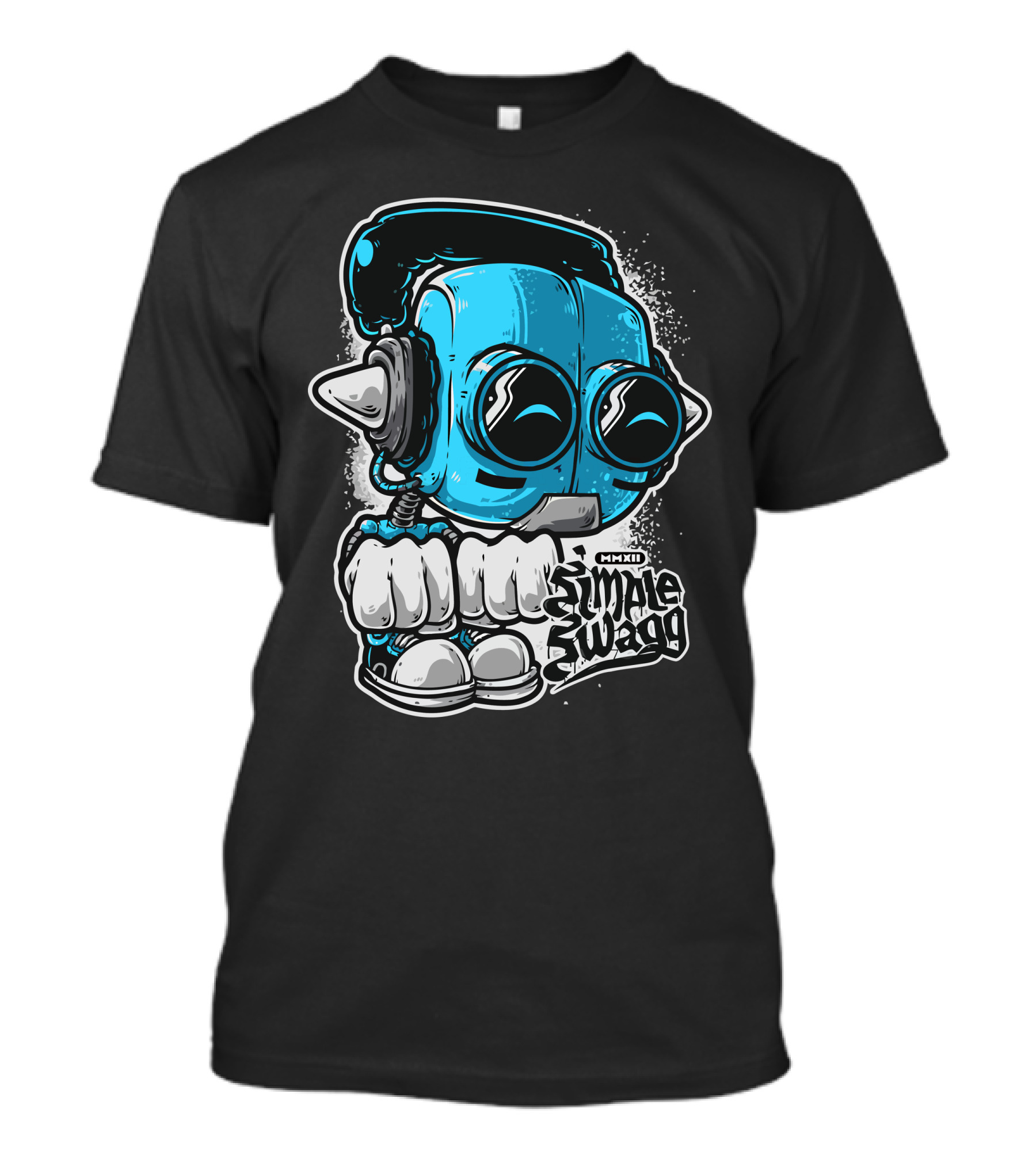 Simple Swagg MMXII Ss Beastbot T-Shirt