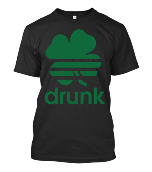 St Patrick's Day Drunk Shamrock T-Shirt