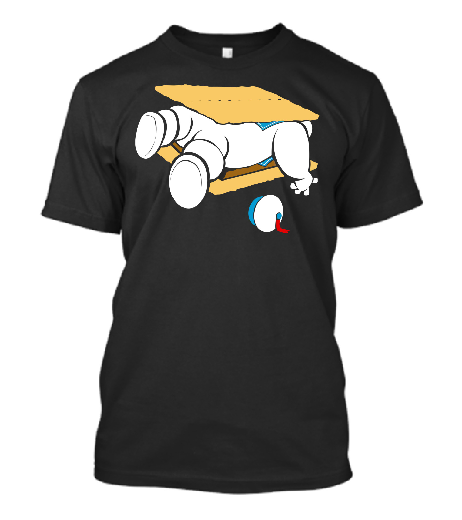 Stay Puft Marshmallow Man S'more Delight T-Shirt