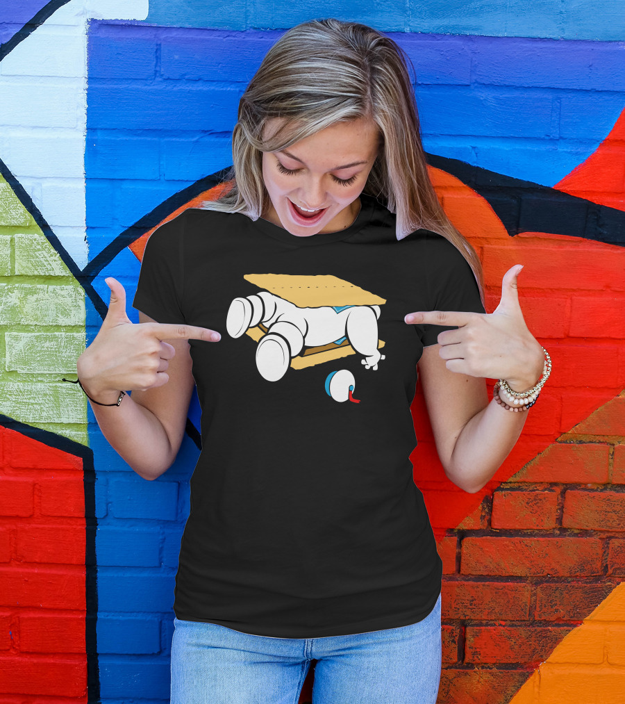 Stay Puft Marshmallow Man S'more Delight T-Shirt