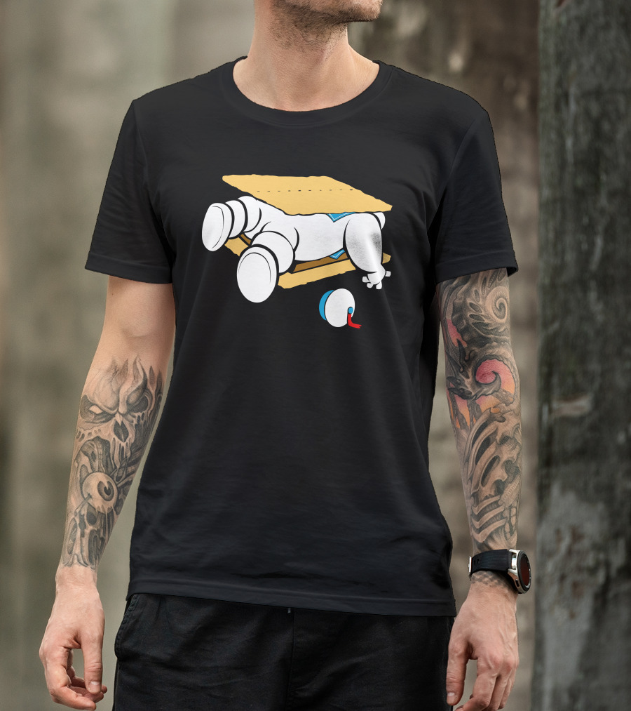 Stay Puft Marshmallow Man S'more Delight T-Shirt