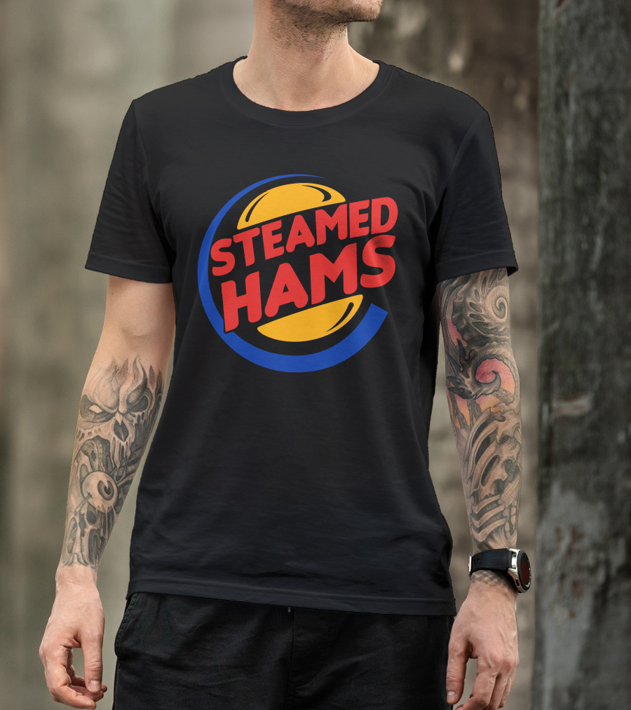 Steamed Hams Burger T-Shirt