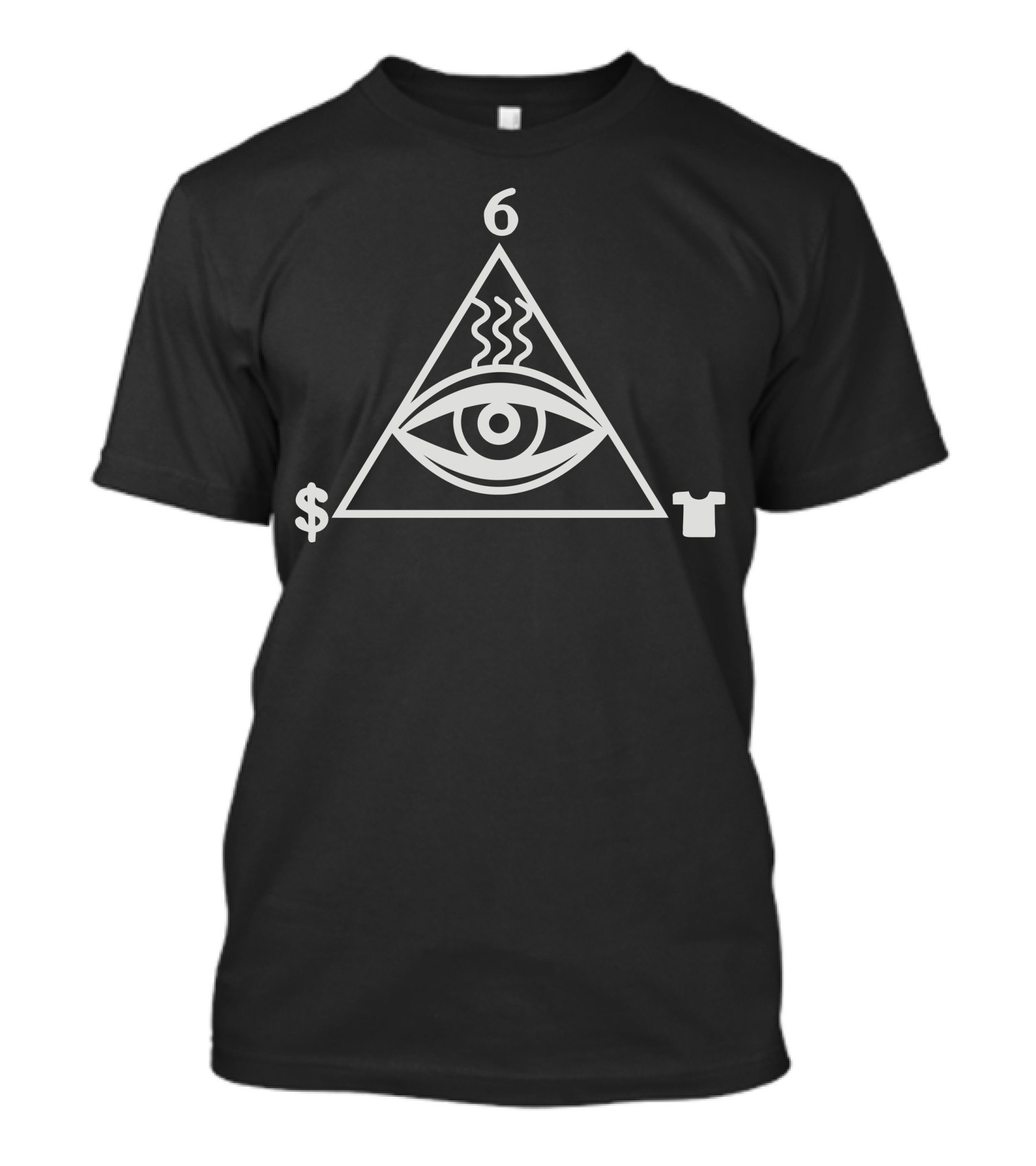 Stink Eye Pyramid Dollar Shirt Icon 6 T-Shirt