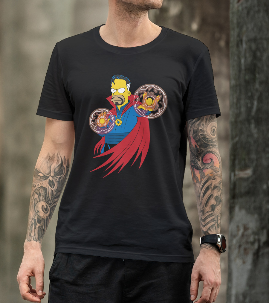 Strange Dad Doctor Parody Animation Crossover T-Shirt