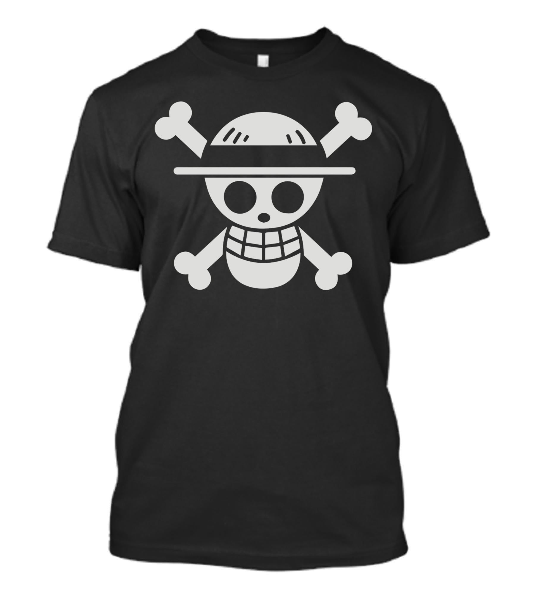 Straw Hat Pirate Jolly Roger One Piece Flag T-Shirt