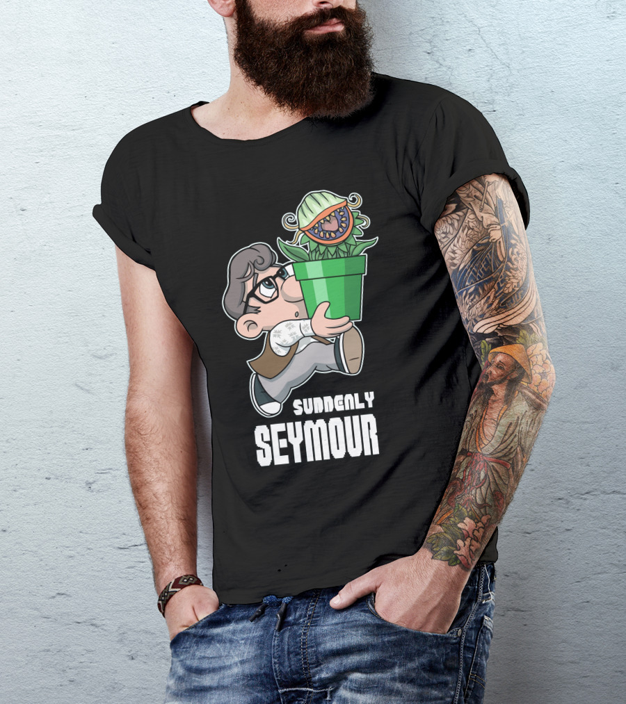 Suddenly Seymour Little Shop Plant Character T-Shirt