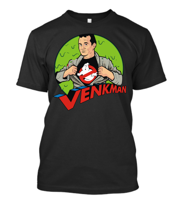Venkman Ghostbusters Super Parapsychologist Iconic T-Shirt