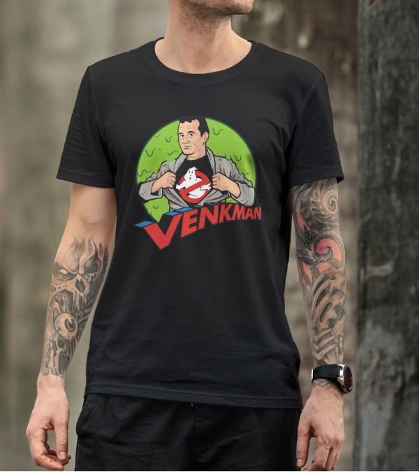 Venkman Ghostbusters Super Parapsychologist Iconic T-Shirt
