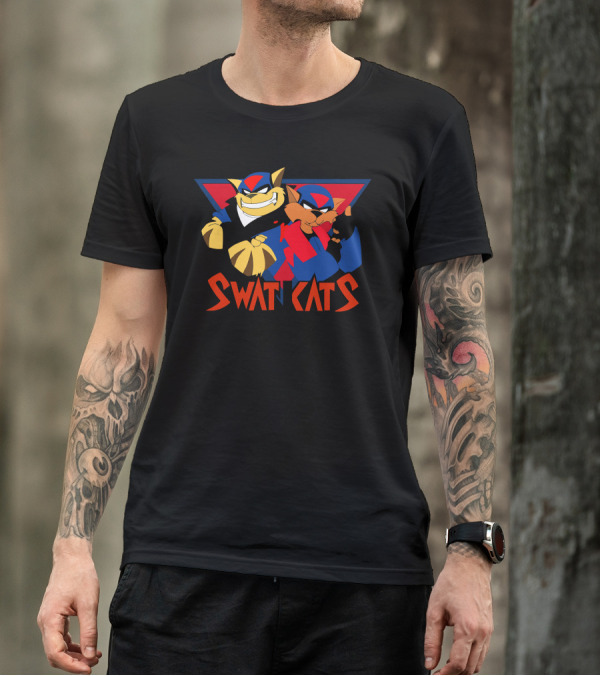 SWAT Kats The Radical Squadron Iconic Characters T-Shirt