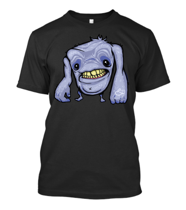 Sweatyyetti Cartoon Monster With Signature Blue Creature T-Shirt