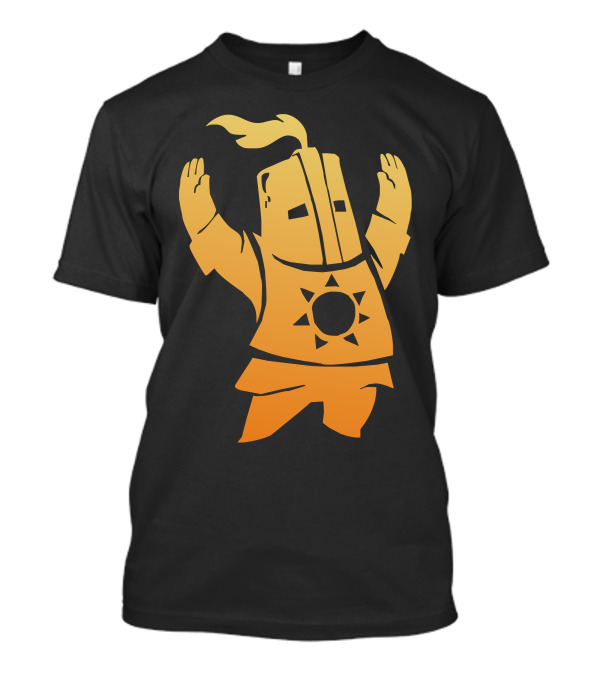 Praise The Sun Knight Orange T-Shirt