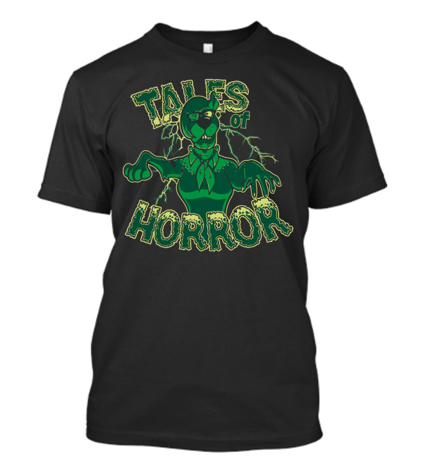 Tales Of Horror Zombie Dog With Lightning T-Shirt