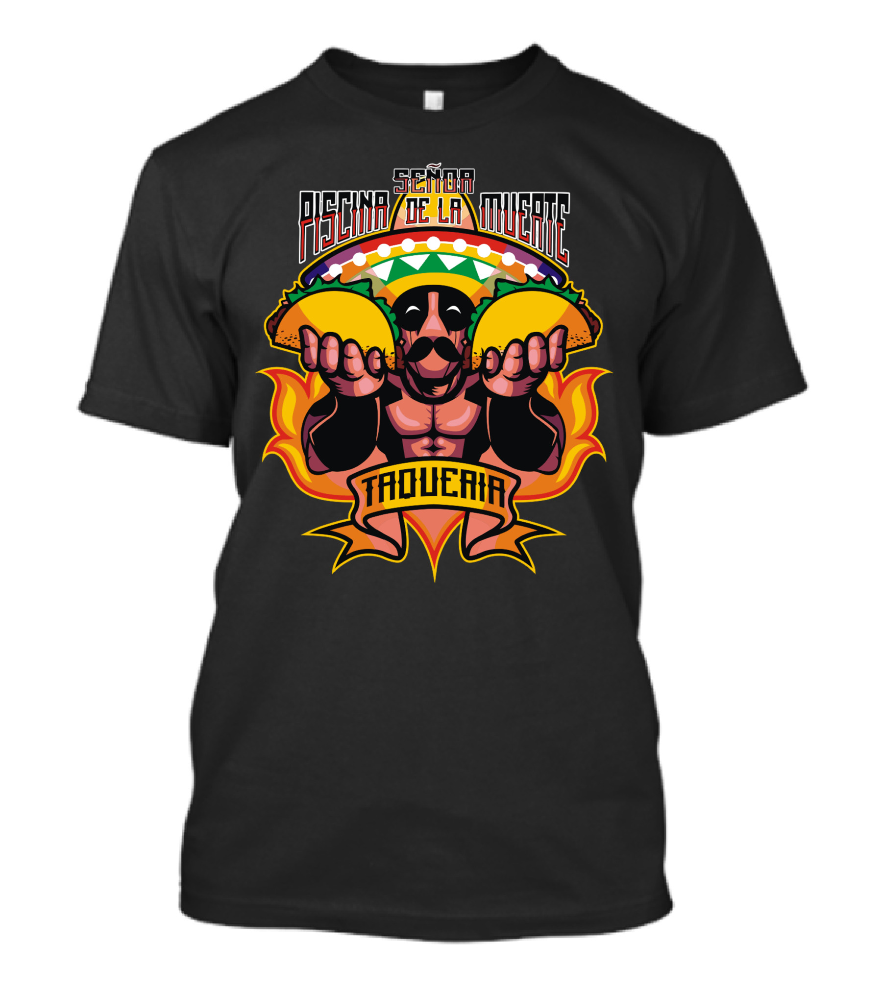 Sombra De La Muerte Piscina Taoueaia T-Shirt