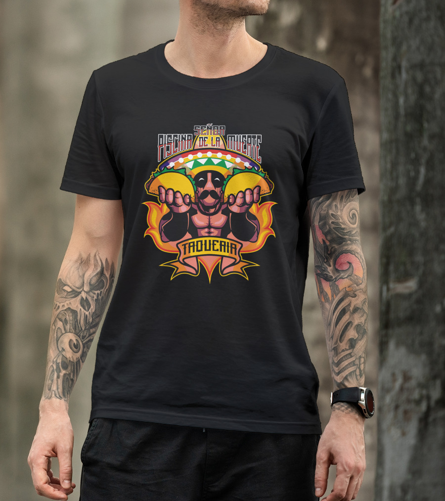Sombra De La Muerte Piscina Taoueaia T-Shirt