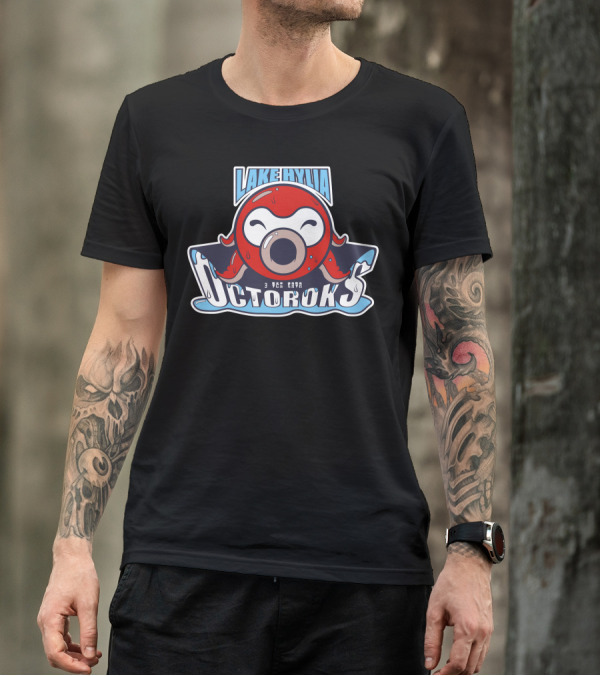 Lake Hylia Octoroks 3 Below Team Octorocs T-Shirt