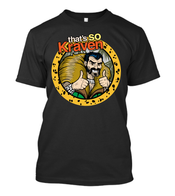 That's So Kraven Comic Style Character With Thumbs Up Pose T-Shirt