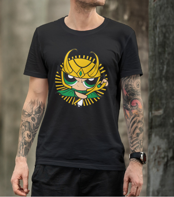 Powerful Asgardian Girl Fusion T-Shirt