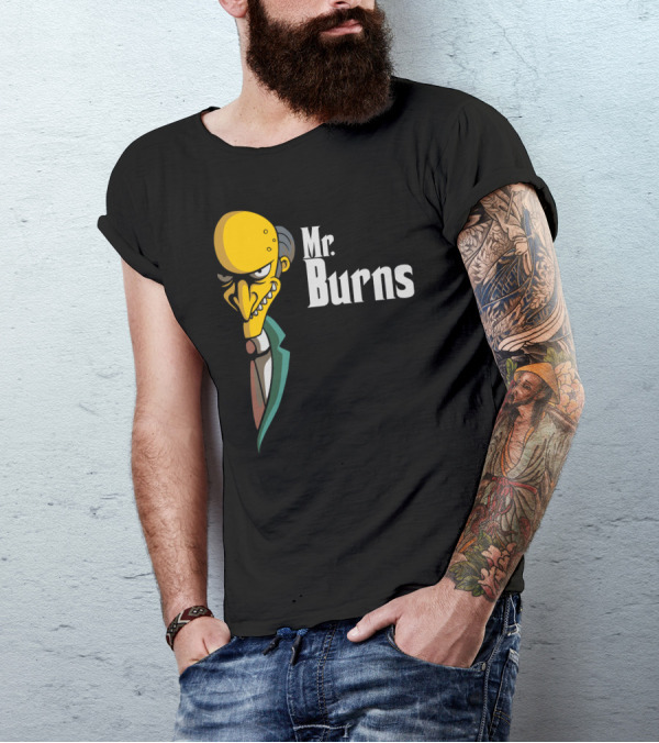 Mr. Burns Godfather T-Shirt