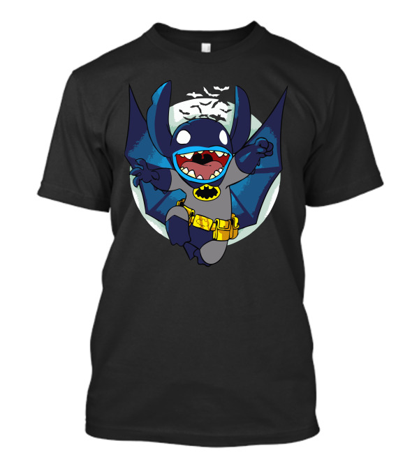 The Caped Invader Batman Stitch Crossover T-Shirt
