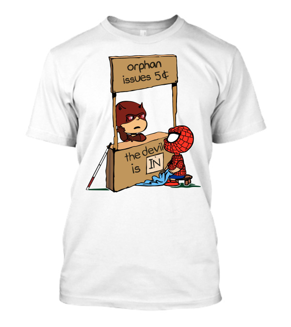 Orphan Issues 5 Cents The Devil Is In Booth T-Shirt