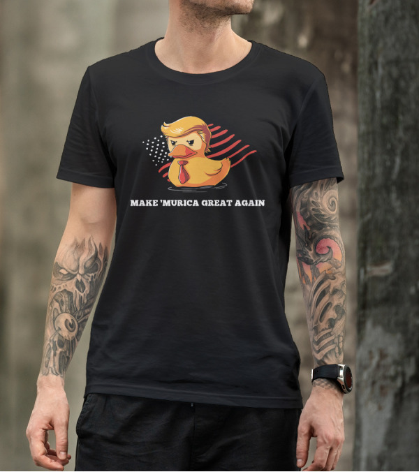 MAKE 'MURICA GREAT AGAIN DUCK WITH HAIR AND TIE T-Shirt