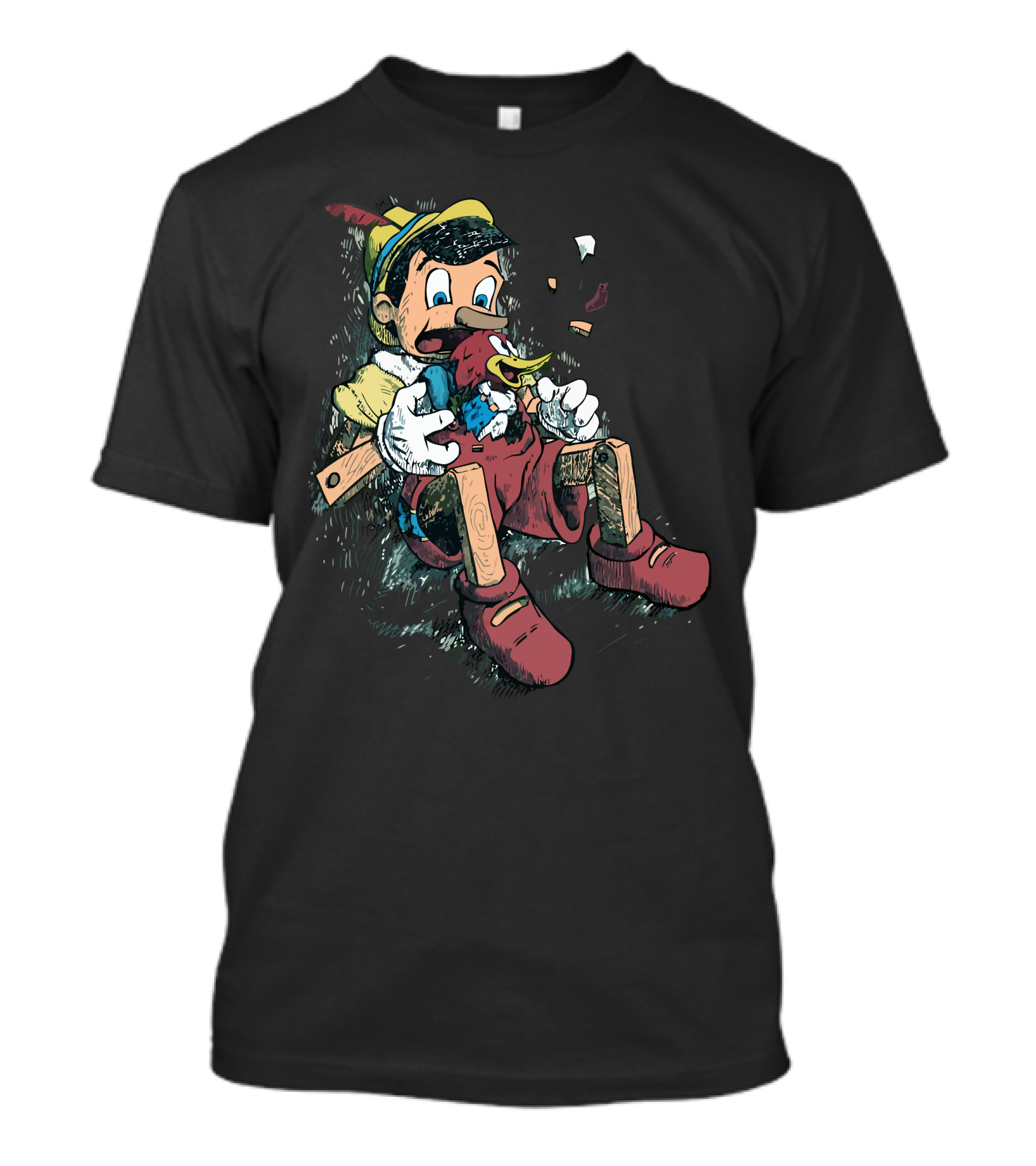 Pinocchio Meets The Eighth Woodpecker T-Shirt