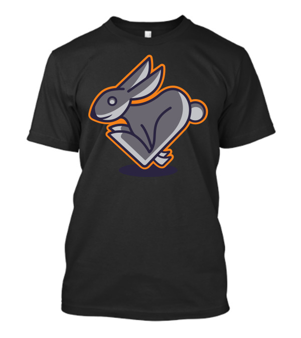 The Hare Cartoon Rabbit T-Shirt