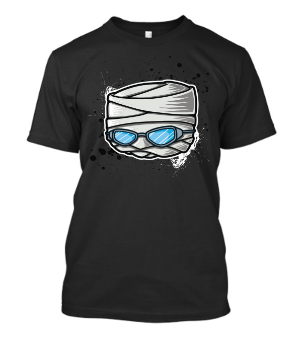 The Invisible Man Bandage Glasses T-Shirt